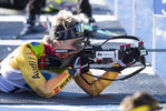 18.12.2021, xsoex, Biathlon Alpencup Pokljuka, Sprint Men, v.l. Raphael Lankes (Germany)  / 