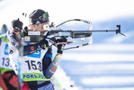 18.12.2021, xsoex, Biathlon Alpencup Pokljuka, Sprint Men, v.l. Dominic Schmuck (Germany)  / 