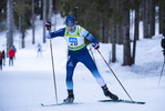 18.12.2021, xsoex, Biathlon Alpencup Pokljuka, Sprint Men, v.l. Adrian Franz (Germany)  / 