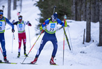 18.12.2021, xsoex, Biathlon Alpencup Pokljuka, Sprint Men, v.l. Matevz Plesko (Slovenia)  / 