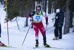 18.12.2021, xsoex, Biathlon Alpencup Pokljuka, Sprint Men, v.l. Marcus Stangl (Austria)  / 