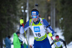 18.12.2021, xsoex, Biathlon Alpencup Pokljuka, Sprint Men, v.l. Silvio Riehl (Germany)  / 