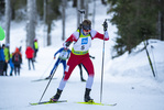 18.12.2021, xsoex, Biathlon Alpencup Pokljuka, Sprint Men, v.l. Iven Hickmann (Germany)  / 