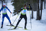 18.12.2021, xsoex, Biathlon Alpencup Pokljuka, Sprint Men, v.l. Sami Mesotitsch (Austria)  / 