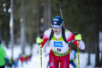 18.12.2021, xsoex, Biathlon Alpencup Pokljuka, Sprint Men, v.l. Felix Fuchs (Germany)  / 
