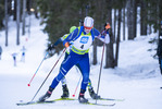18.12.2021, xsoex, Biathlon Alpencup Pokljuka, Sprint Men, v.l. Maximilian Hable (Germany)  / 