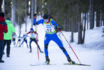 18.12.2021, xsoex, Biathlon Alpencup Pokljuka, Sprint Men, v.l. David Keller (Germany)  / 