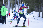 18.12.2021, xsoex, Biathlon Alpencup Pokljuka, Sprint Men, v.l. Ole-Einar Saure (Germany)  / 