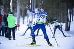 18.12.2021, xsoex, Biathlon Alpencup Pokljuka, Sprint Men, v.l. David Bauer (Germany)  / 
