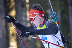 18.12.2021, xsoex, Biathlon Alpencup Pokljuka, Sprint Men, v.l. Diogo Dinis Martins (Germany)  / 