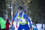 18.12.2021, xsoex, Biathlon Alpencup Pokljuka, Sprint Men, v.l. Max Hanke (Germany)  / 