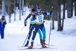 18.12.2021, xsoex, Biathlon Alpencup Pokljuka, Sprint Men, v.l. Gianmaria Tedaldi (Switzerland)  / 