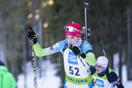 18.12.2021, xsoex, Biathlon Alpencup Pokljuka, Sprint Men, v.l. Aljaz Omejc (Slovenia)  / 
