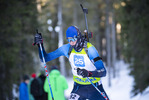 18.12.2021, xsoex, Biathlon Alpencup Pokljuka, Sprint Men, v.l. Nino Rozman (Slovenia)  / 
