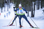 18.12.2021, xsoex, Biathlon Alpencup Pokljuka, Sprint Men, v.l. Finn Zurnieden (Germany)  / 