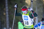 18.12.2021, xsoex, Biathlon Alpencup Pokljuka, Sprint Men, v.l. Luca Tizian Eberhardt (Germany)  / 