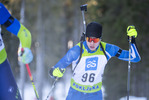 18.12.2021, xsoex, Biathlon Alpencup Pokljuka, Sprint Men, v.l. Jannek Derr (Germany)  / 