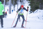18.12.2021, xsoex, Biathlon Alpencup Pokljuka, Sprint Men, v.l. Armin Seidel (Germany)  / 