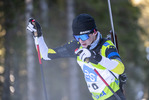 18.12.2021, xsoex, Biathlon Alpencup Pokljuka, Sprint Men, v.l.   / 