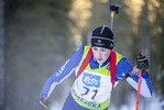 18.12.2021, xsoex, Biathlon Alpencup Pokljuka, Sprint Men, v.l. Florian Rieger (Germany)  / 