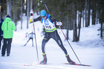 18.12.2021, xsoex, Biathlon Alpencup Pokljuka, Sprint Men, v.l. Jannis Dold (Germany)  / 