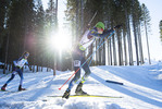 18.12.2021, xsoex, Biathlon Alpencup Pokljuka, Sprint Men, v.l. Michael Palicka (Germany)  / 