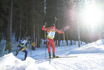 18.12.2021, xsoex, Biathlon Alpencup Pokljuka, Sprint Men, v.l. Jens Berger (Switzerland)  / 