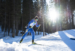 18.12.2021, xsoex, Biathlon Alpencup Pokljuka, Sprint Men, v.l. Tom Richter (Germany)  / 