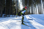 18.12.2021, xsoex, Biathlon Alpencup Pokljuka, Sprint Men, v.l. Fritz Seidel (Germany)  / 