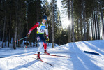 18.12.2021, xsoex, Biathlon Alpencup Pokljuka, Sprint Men, v.l. Matthaeus Hilber (Austria)  / 