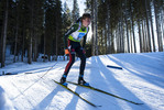 18.12.2021, xsoex, Biathlon Alpencup Pokljuka, Sprint Men, v.l. Fabian Gehmeier (Germany)  / 