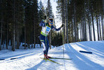 18.12.2021, xsoex, Biathlon Alpencup Pokljuka, Sprint Men, v.l. Ruj Simic Groselj (Slovenia)  / 