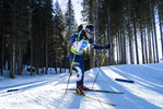 18.12.2021, xsoex, Biathlon Alpencup Pokljuka, Sprint Men, v.l. Ruj Simic Groselj (Slovenia)  / 