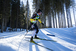 18.12.2021, xsoex, Biathlon Alpencup Pokljuka, Sprint Men, v.l. Niklas Homberg (Germany)  / 