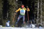 18.12.2021, xsoex, Biathlon Alpencup Pokljuka, Sprint Men, v.l. Tim Grotian (Germany)  / 
