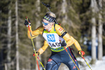 18.12.2021, xsoex, Biathlon Alpencup Pokljuka, Sprint Men, v.l. Raphael Lankes (Germany)  / 