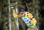 18.12.2021, xsoex, Biathlon Alpencup Pokljuka, Sprint Men, v.l. Matthias Dorfer (Germany)  / 