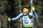 18.12.2021, xsoex, Biathlon Alpencup Pokljuka, Sprint Men, v.l. Frederic Messner (Germany)  / 
