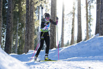 18.12.2021, xsoex, Biathlon Alpencup Pokljuka, Sprint Women, v.l. Lara Marti (Switzerland)  / 