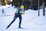 18.12.2021, xsoex, Biathlon Alpencup Pokljuka, Sprint Women, v.l. Stefanie Scherer (Germany)  / 