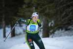 18.12.2021, xsoex, Biathlon Alpencup Pokljuka, Sprint Women, v.l. Hannah Schlickum (Germany)  / 