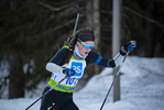 18.12.2021, xsoex, Biathlon Alpencup Pokljuka, Sprint Women, v.l. Aenne Gerlach (Germany)  / 