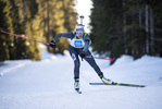 18.12.2021, xsoex, Biathlon Alpencup Pokljuka, Sprint Women, v.l. Maja Suttkus (Germany)  / 