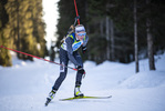 18.12.2021, xsoex, Biathlon Alpencup Pokljuka, Sprint Women, v.l. Maja Suttkus (Germany)  / 