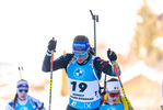 19.12.2021, xkvx, Biathlon IBU World Cup Le Grand Bornand, Mass Start Women, v.l. Vanessa Hinz (Germany) in aktion / in action competes