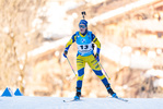 19.12.2021, xkvx, Biathlon IBU World Cup Le Grand Bornand, Mass Start Women, v.l. Mona Brorsson (Sweden) in aktion / in action competes