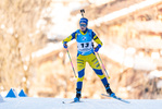 19.12.2021, xkvx, Biathlon IBU World Cup Le Grand Bornand, Mass Start Women, v.l. Mona Brorsson (Sweden) in aktion / in action competes