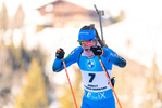 19.12.2021, xkvx, Biathlon IBU World Cup Le Grand Bornand, Mass Start Women, v.l. Justine Braisaz-Bouchet (France) in aktion / in action competes