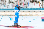 19.12.2021, xkvx, Biathlon IBU World Cup Le Grand Bornand, Mass Start Women, v.l. Dorothea Wierer (Italy) in aktion am Schiessstand / at the shooting range