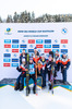 19.12.2021, xkvx, Biathlon IBU World Cup Le Grand Bornand, Mass Start Women, v.l. Jessica Jislova (Czech Republic) nach der Siegerehrung / after the medal ceremony